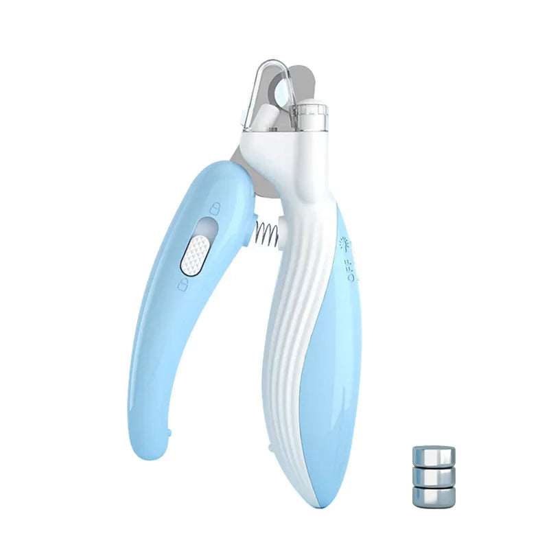 Pet Nail Clipper with Led Light – Precision Grooming Tool for Safe & Stress-Free Pet Nail Trimming