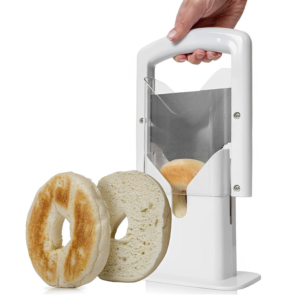 Bagel Bread Slicer – Safe Bread Cutting Tool