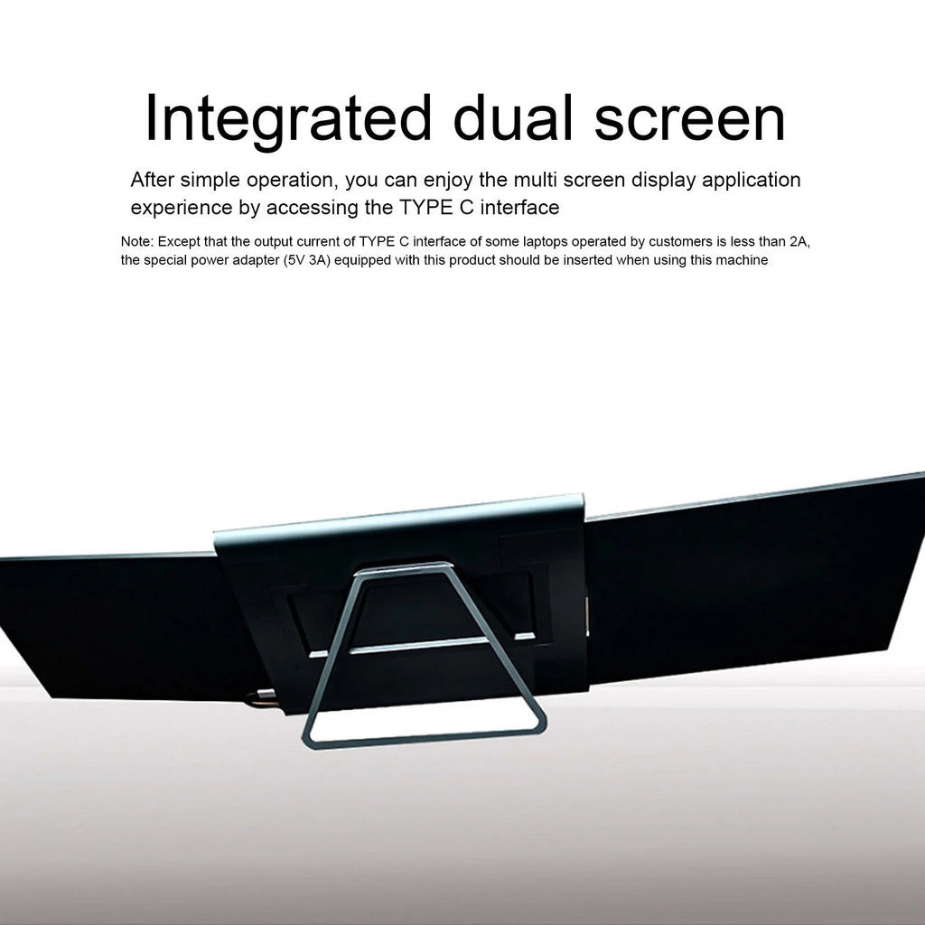 Portable Dual Screen Monitor for Laptop – Laptop Screen Extender for Productivity & Gaming
