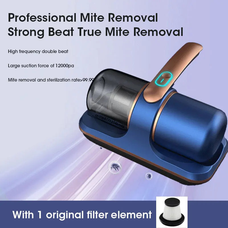 Portable Vacuum Cleaner for Sofas & Mattresses – High-Suction Deep Cleaning for Dust, Pet Hair & Allergens