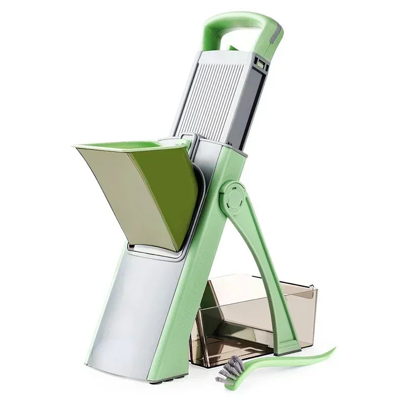 Fruit and Vegetable Mandoline Slicer – Adjustable Cutter for Easy Slicing