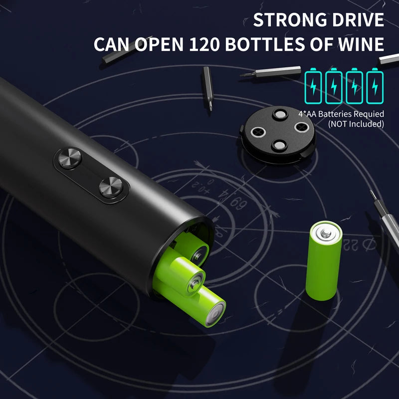 Electric Wine Opener Set – Automatic Wine Opening Kit for Effortless Cork Removal