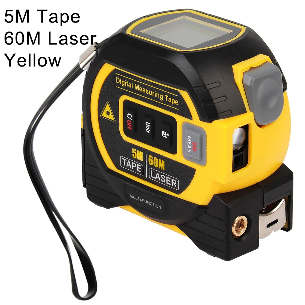 3 in 1 Laser Measure Tape – Digital Measuring Tool for Home & Construction