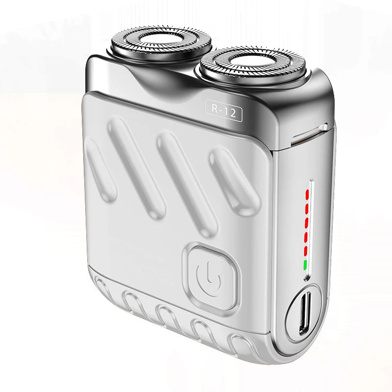 Mini Waterproof Electric Shaver – Portable Electric Razor for Wet & Dry Shaving