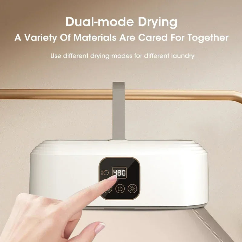 Electric Travel Clothes Dryer – Portable Compact Clothes Drying Machine
