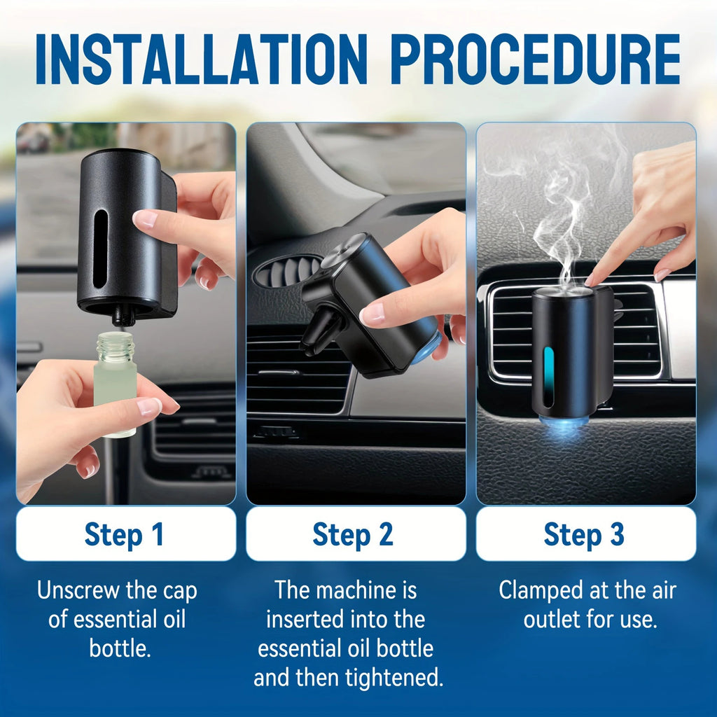 Electric Car Air Freshener – Smart Aromatherapy Diffuser for Long-Lasting Car Fragrance