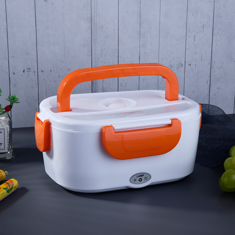 2-In-1 Electric Heating Lunch Box – Portable Food Warmer for Car & Office Meals