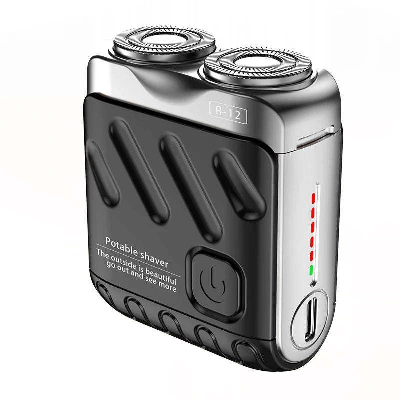 Mini Waterproof Electric Shaver – Portable Electric Razor for Wet & Dry Shaving