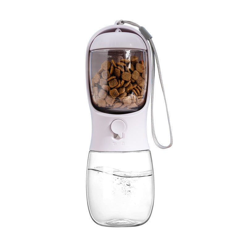 Portable Pet Water Bottle – Leakproof Dog and Cat Water and Food Dispenser for Travel