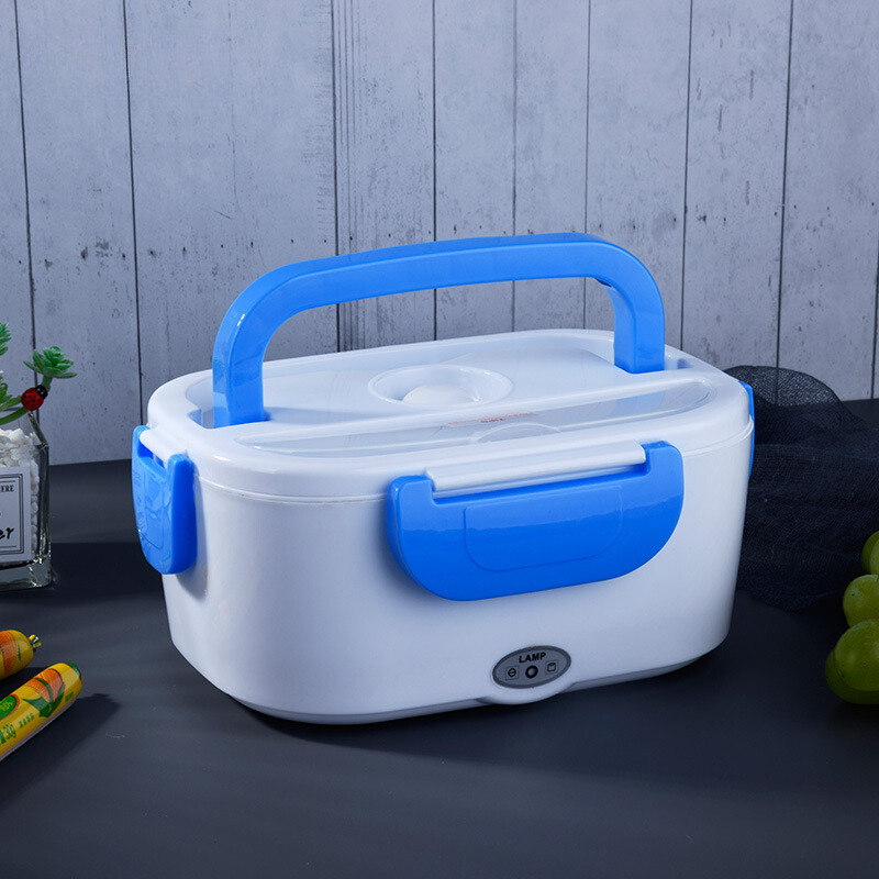 2-In-1 Electric Heating Lunch Box – Portable Food Warmer for Car & Office Meals