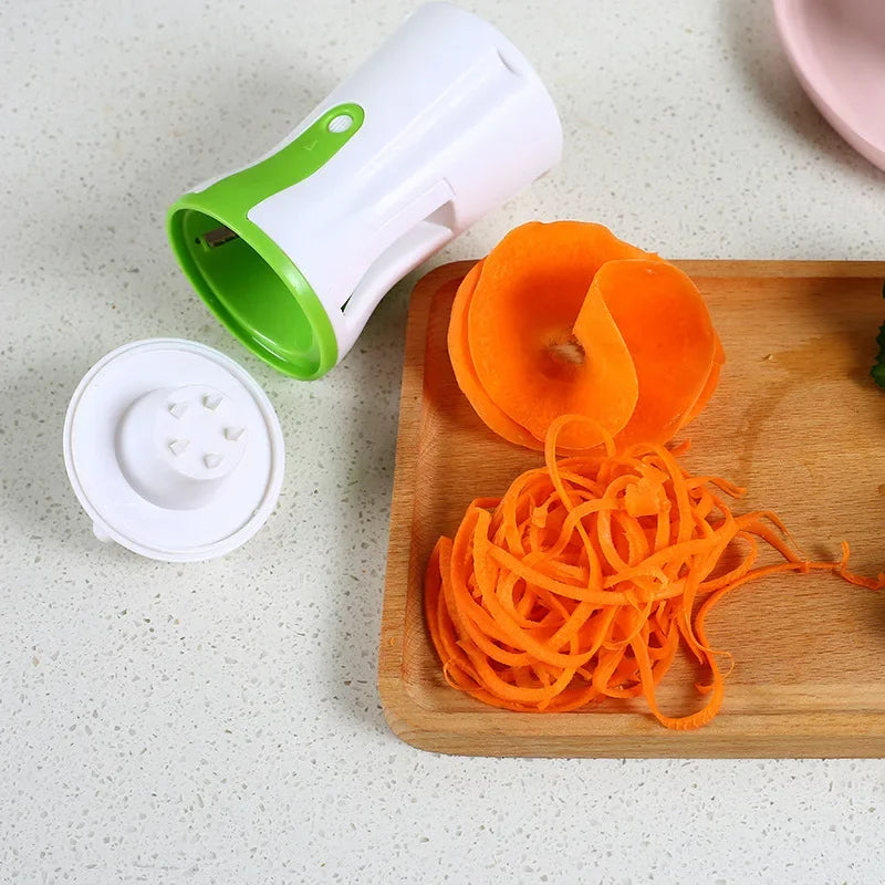 fruits and Vegetable Spiralizer shredder - Kitchen Zoodle Maker Slicer Tool