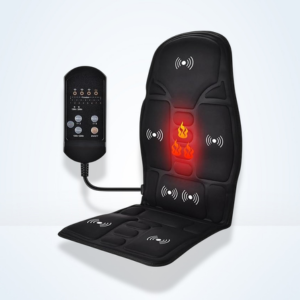 Multi-Mode Vibrating Massage Chair Pad – Heated Massage Seat Cushion for Relaxation